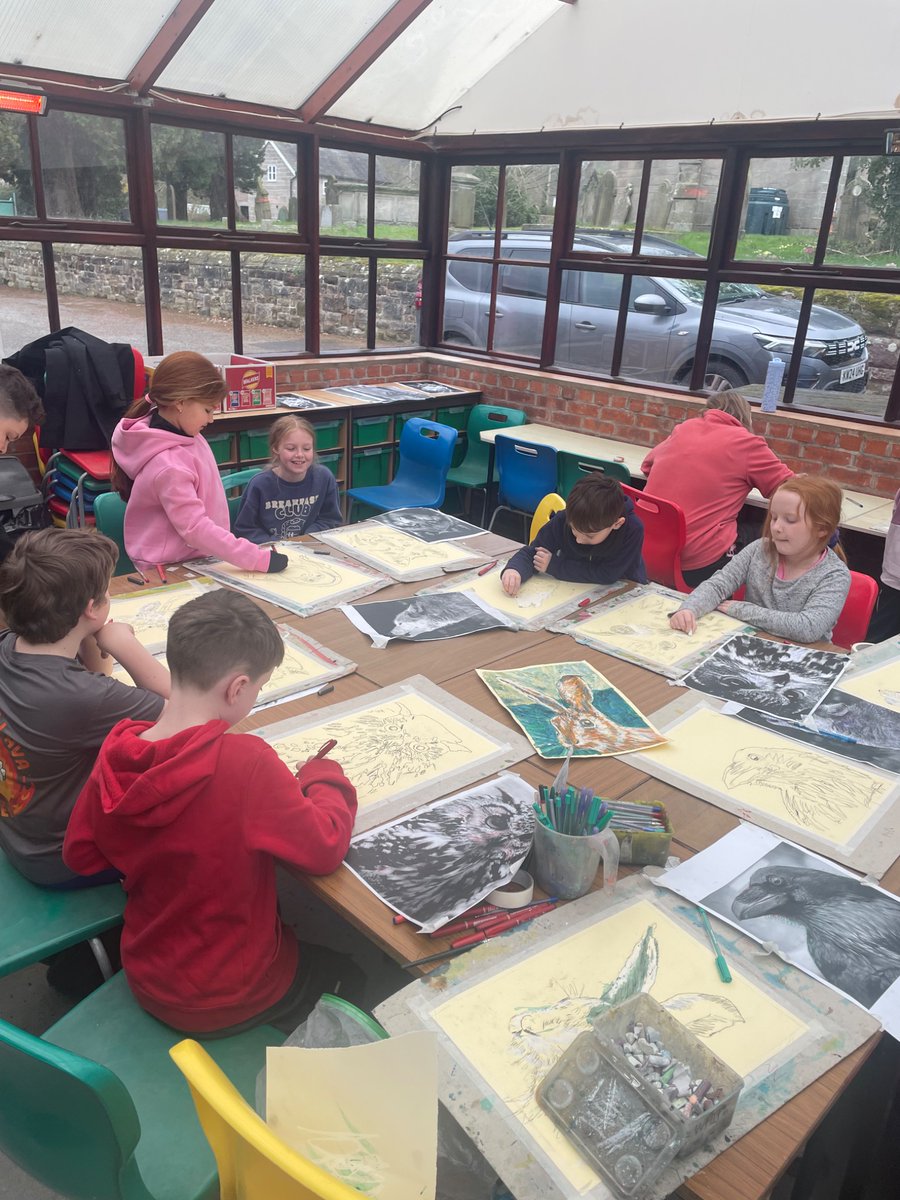 StEdwards_C3's tweet photo. We are doing an amazing job with our art work this morning! https://t.co/EkkXlFxMTh