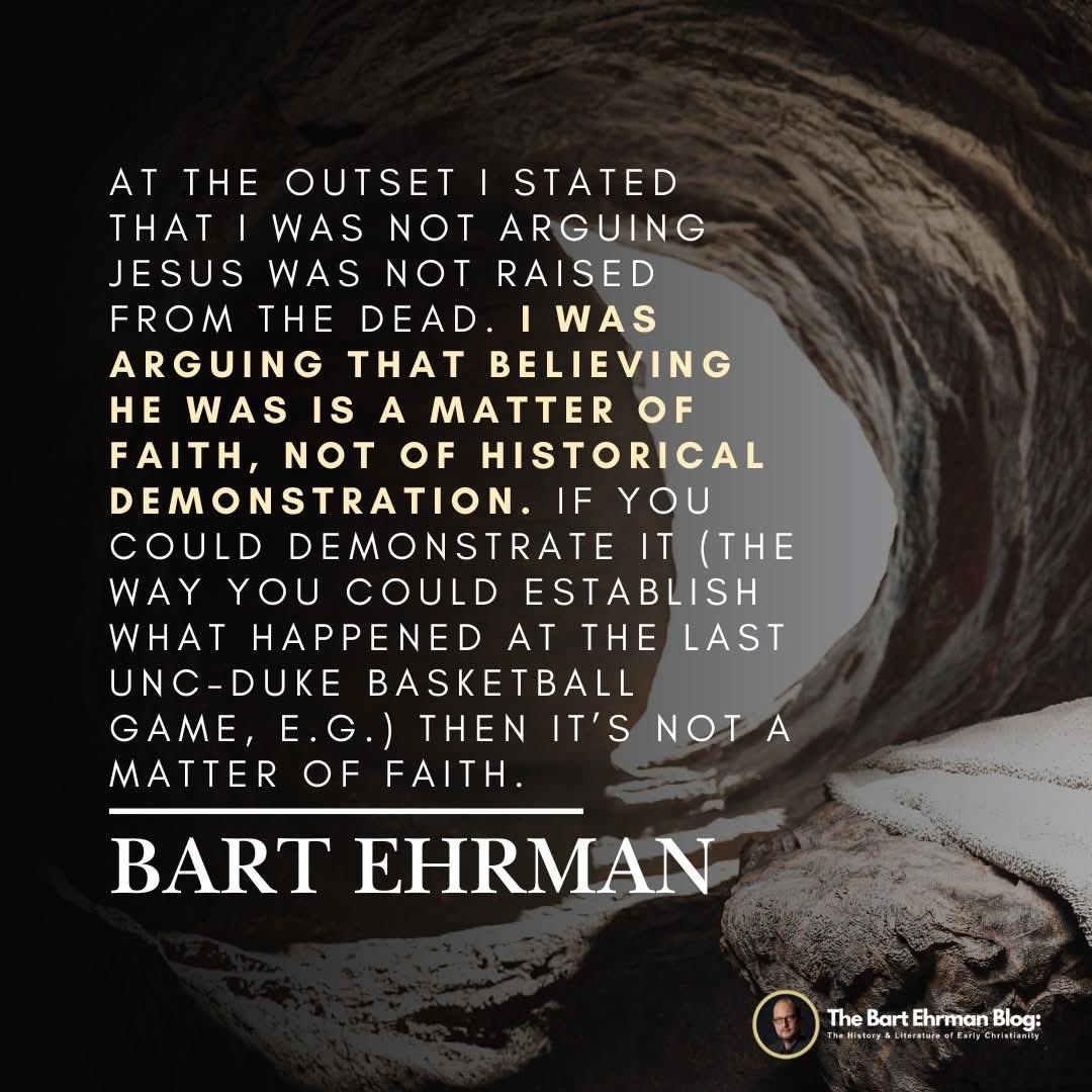 Bart Ehrman tweet media