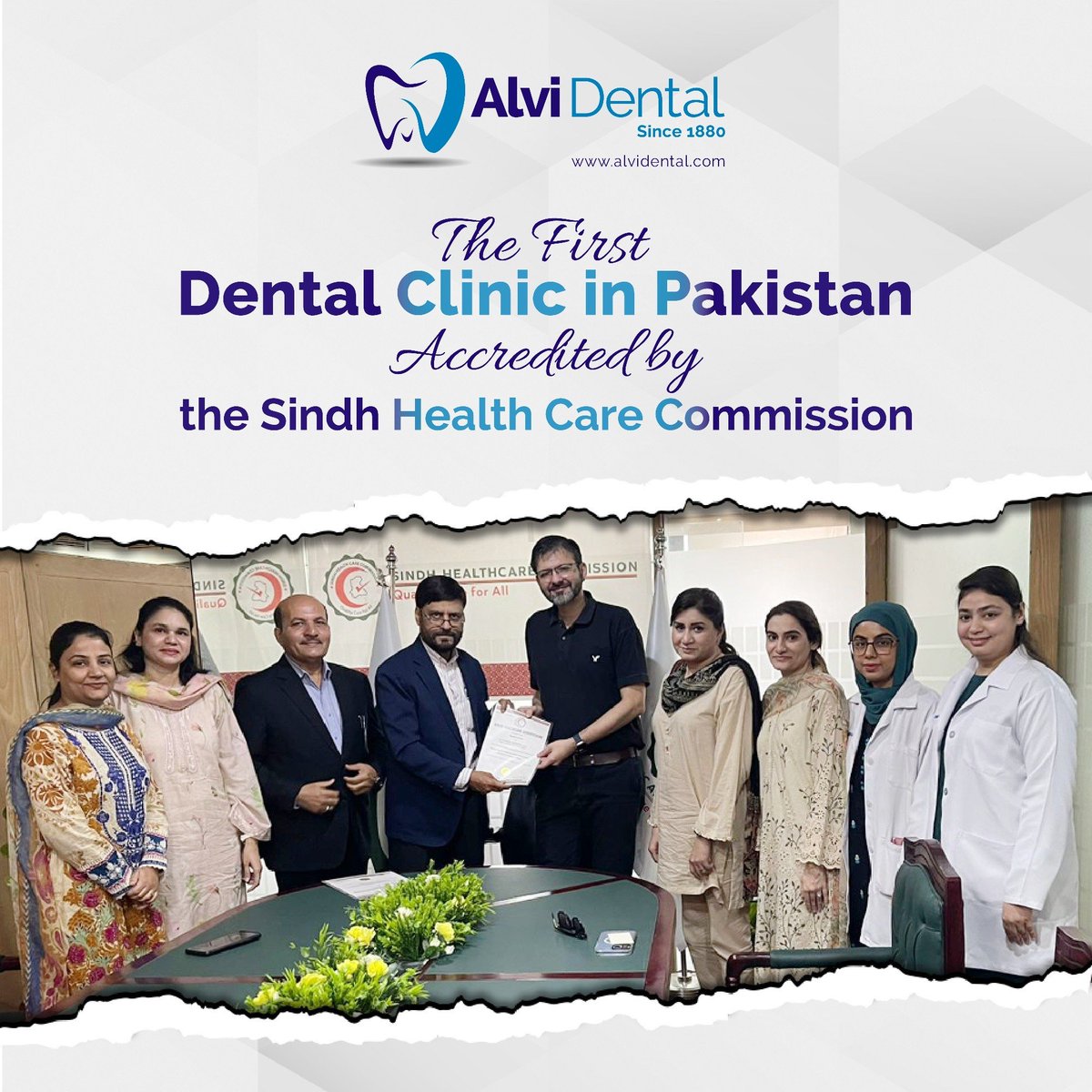 Alvi Dental Hospital tweet media