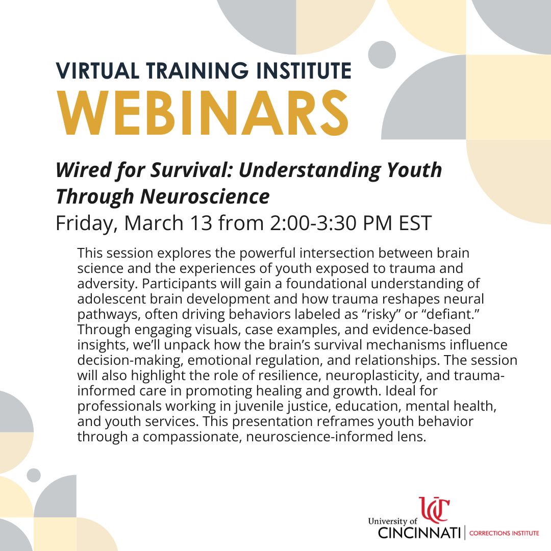 UC Corrections Institute tweet media