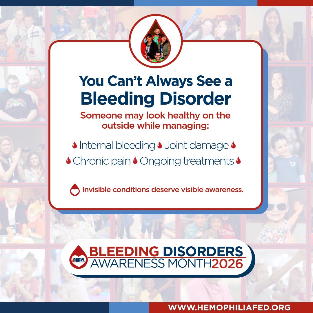 Hemophilia Federation of America (HFA) tweet media