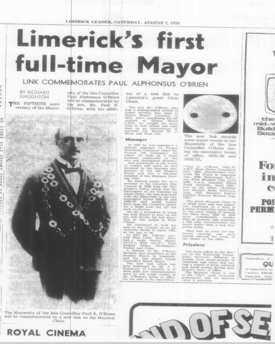 Limerick Museum tweet media