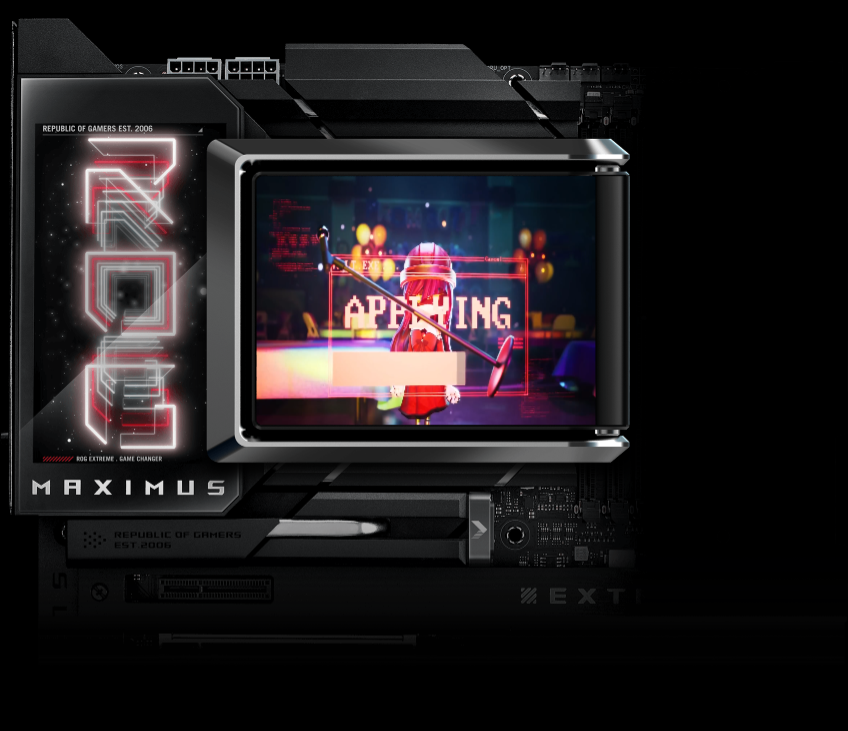 SerialGemini's tweet image. Murder Drones on the Maximus Motherboard @SonamySusan  @ASUS_ROG  #UpgradeWhatMatters #ASUS #X870 #Z890 #B860 #B850