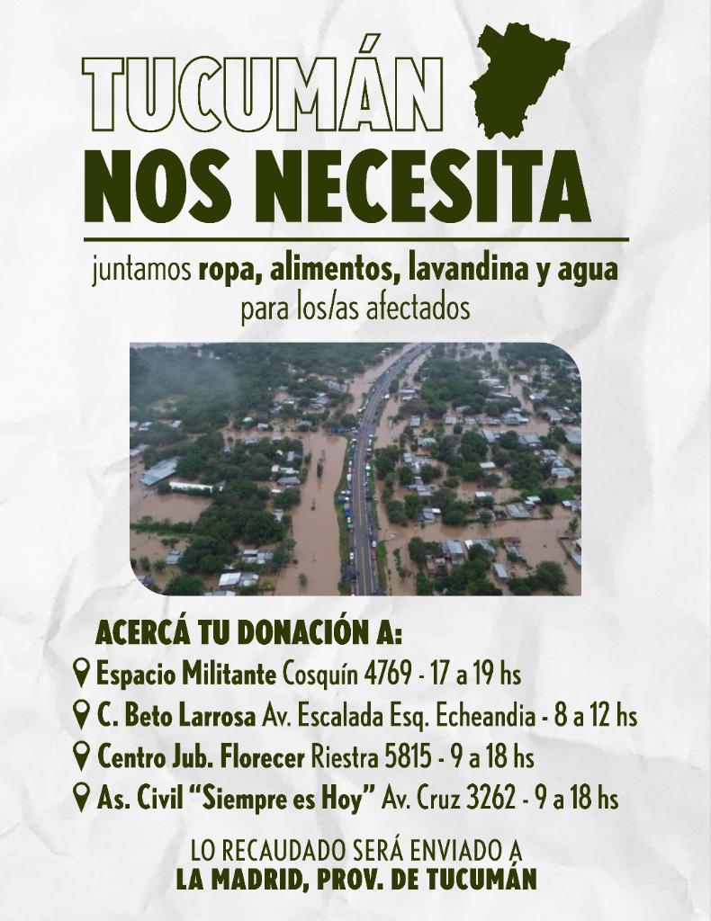 ¡Lunes, miércoles y viernes de 17 a 19 estamos en 📍Cosquín 4769!
