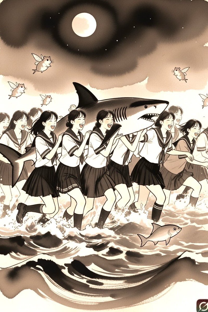 鮫猫(🦈SAMENEKO🐈) tweet media