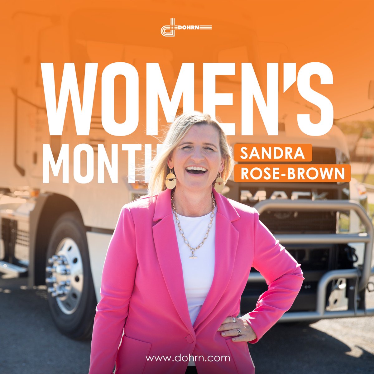As we celebrate Women's History Month, we’re taking time to highlight some of the amazing women in our company! Behind every truck on the road is a lot of hard work, planning, and dedication, and Sandra Rose-Brown plays a huge role in making that happen.