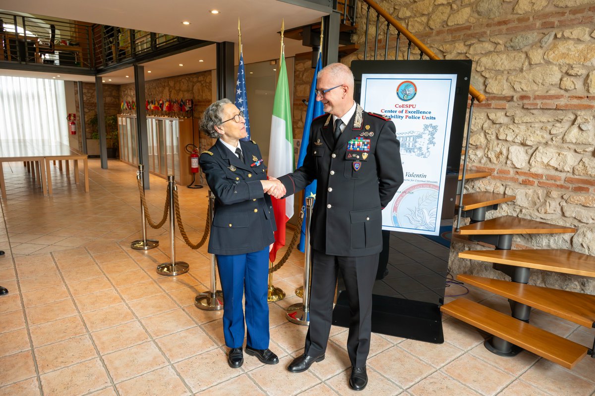 Center of Excellence for Stability Police Units tweet media