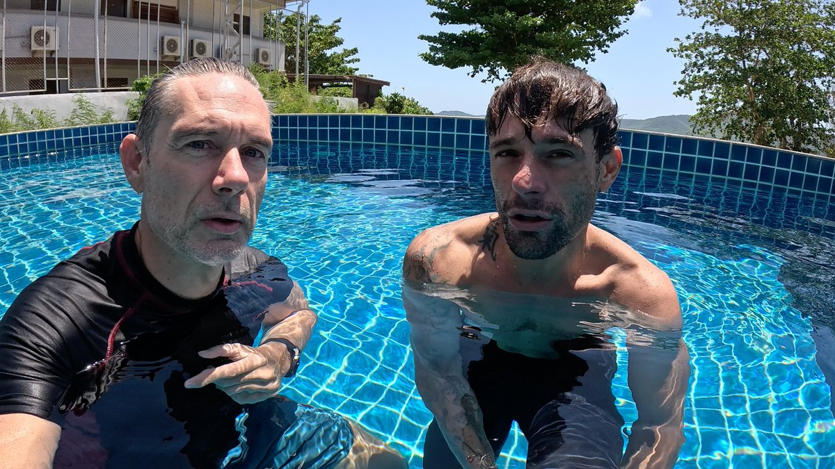 GertLeroycom's tweet photo. Session STATIC in the pool

Notes
- Progressive tables allow me to ease in gradually into longer holds. It's a good feeling.

- mild HV, allthough on the 5:30 i was a little bit hypoxic. Next time need to cut down on the HV. https://t.co/dONoxeoGTN