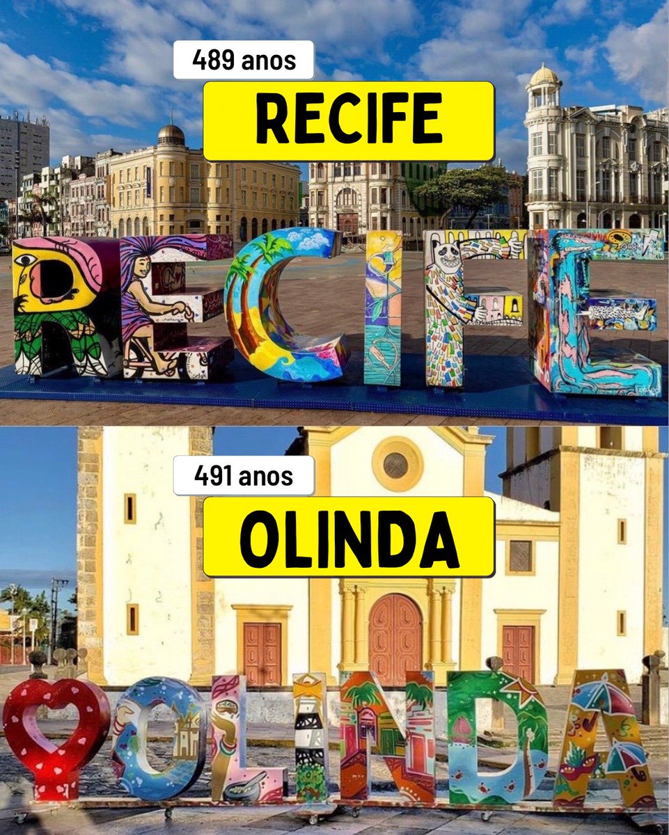 carnavalempe's tweet photo. OLINDA E RECIFE: Quase 500 anos de história! ❤️

Em meio às margens do Capibaribe e à riqueza das ladeiras, Recife e Olinda celebram mais um ano de vida e história. Duas cidades entrelaçadas pelo tempo, pulsando cultura, tradição e alegria. 🎂 https://t.co/miOaZfIwvN