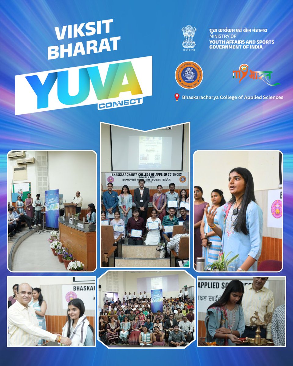 Bhaskaracharya College of Applied Sciences tweet media