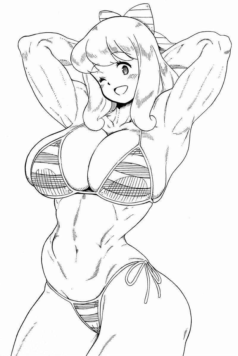 今日絵の投稿ないので再掲
こんな感じで公式巨乳ばかり描いてるつまらない垢です 