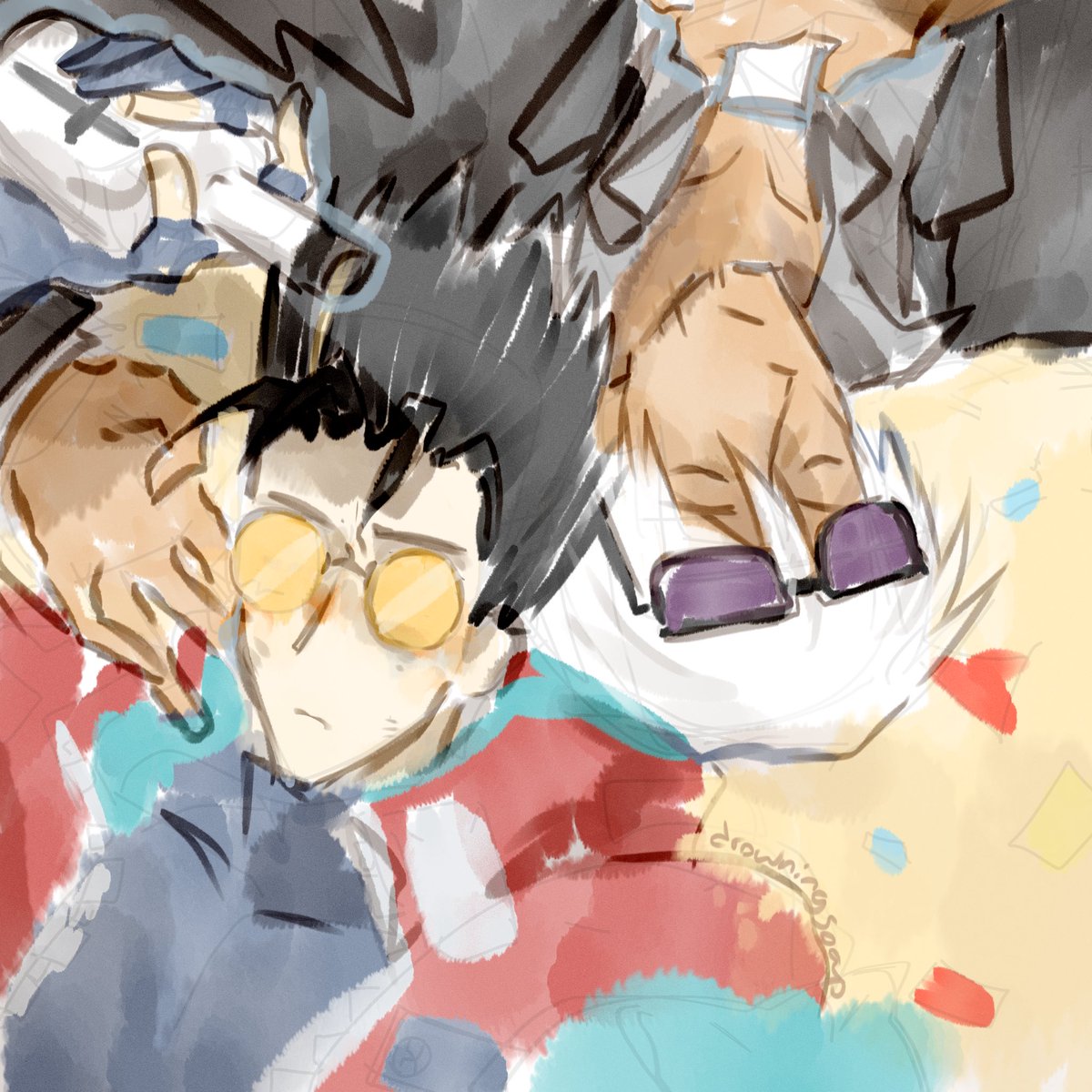 DrowningSoap's tweet photo. trigaze soon, maybe.
#Trigun #trigaze #Vashwood https://t.co/DUfwpiLsmn