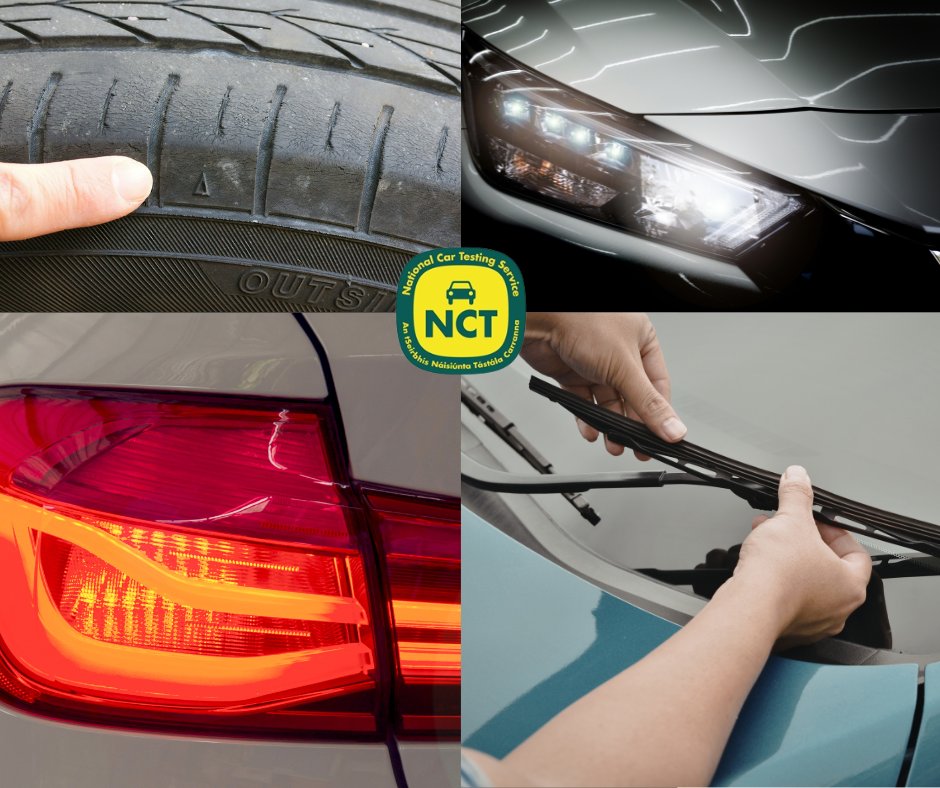 🚗 Did you know that many NCT failures can be easily avoided? A little preparation goes a long way! 🛠️ Before booking your test, take a moment to check your tyres, lights, screen wash, and wipers. Ensuring these basics are in order can save you both time and money!  #NCTPrep