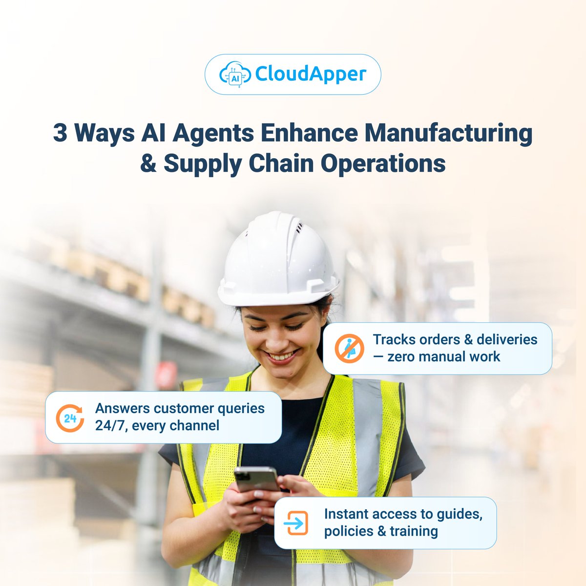 CloudApper AI tweet media