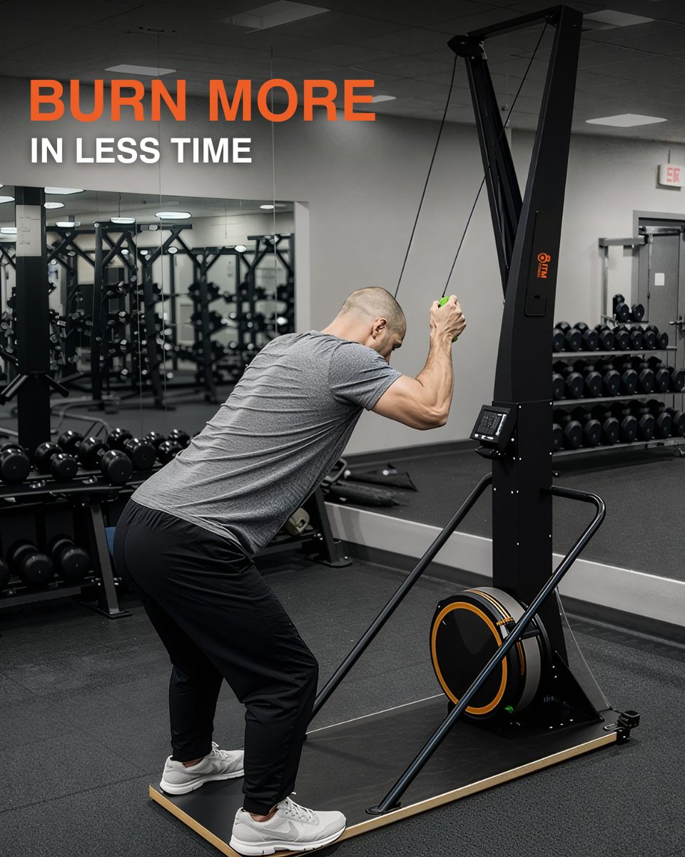 INTHEMARKETIE's tweet image. This machine doesn’t just “work out.” It pulls you in 🔥
Arms. Core. Legs. All moving together in one smooth, low-impact rhythm that feels powerful, not punishing. Perfect if you want intensity without wrecking your joints 💪🏻
#skitrainer #homecardio #inthemarket #fullbodyworkout