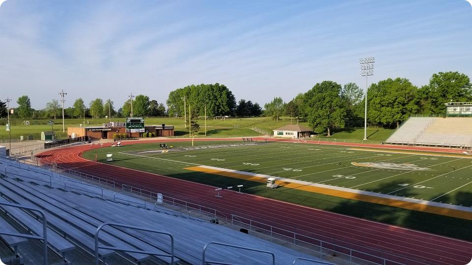 CFBHome's tweet photo. Stadium of the Morning 🥞

🏟️ Allgood-Bailey Stadium
✅ Capacity: 8,000
📍 Rolla, Missouri 

Home of @Miners_FB https://t.co/D2lxJlkduK