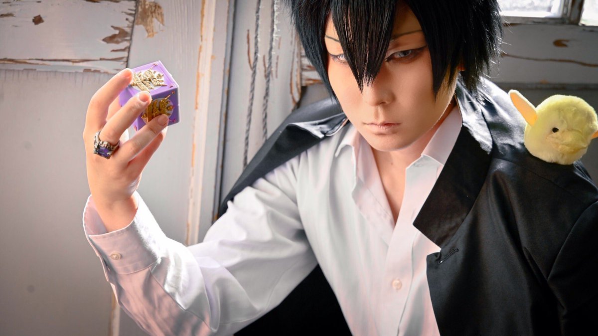 AmA8Ar1's tweet photo. Cosplay⚠︎
#超死ぬ気で大型併せ0228

家庭教師ﾋｯﾄﾏﾝREBORN！
                            雲雀 恭弥 

「君はここで　噛み殺すよ」

撮影:@Breakout_011 
ｱｲﾃﾑ提供🟪@aolu_02 https://t.co/YHvl1BGxT4