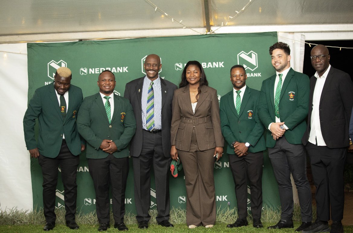 Image for the Tweet beginning: Herbert Mensah, President of Rugby