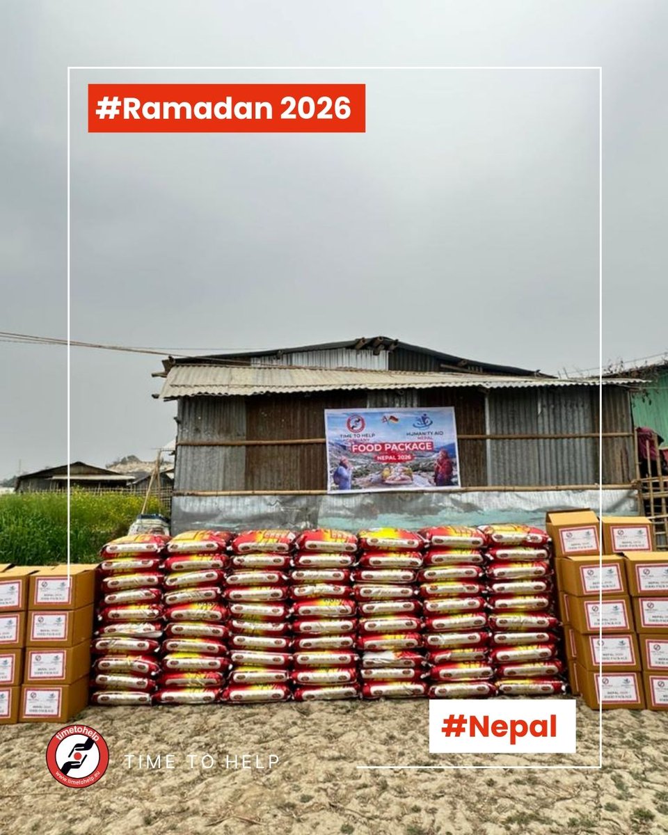 TimetohelpTR's tweet photo. Ramazan’ın son haftasına giriyoruz.
İhtiyaç sahiplerine ulaşabilmek için gıda yardımı, fitre ve zekât bağışları için hâlâ destek olabilirsiniz.
#TimeToHelp #Ramazan #Nepal
https://t.co/PWTf8KQAHJ https://t.co/9KgImwTeMB
