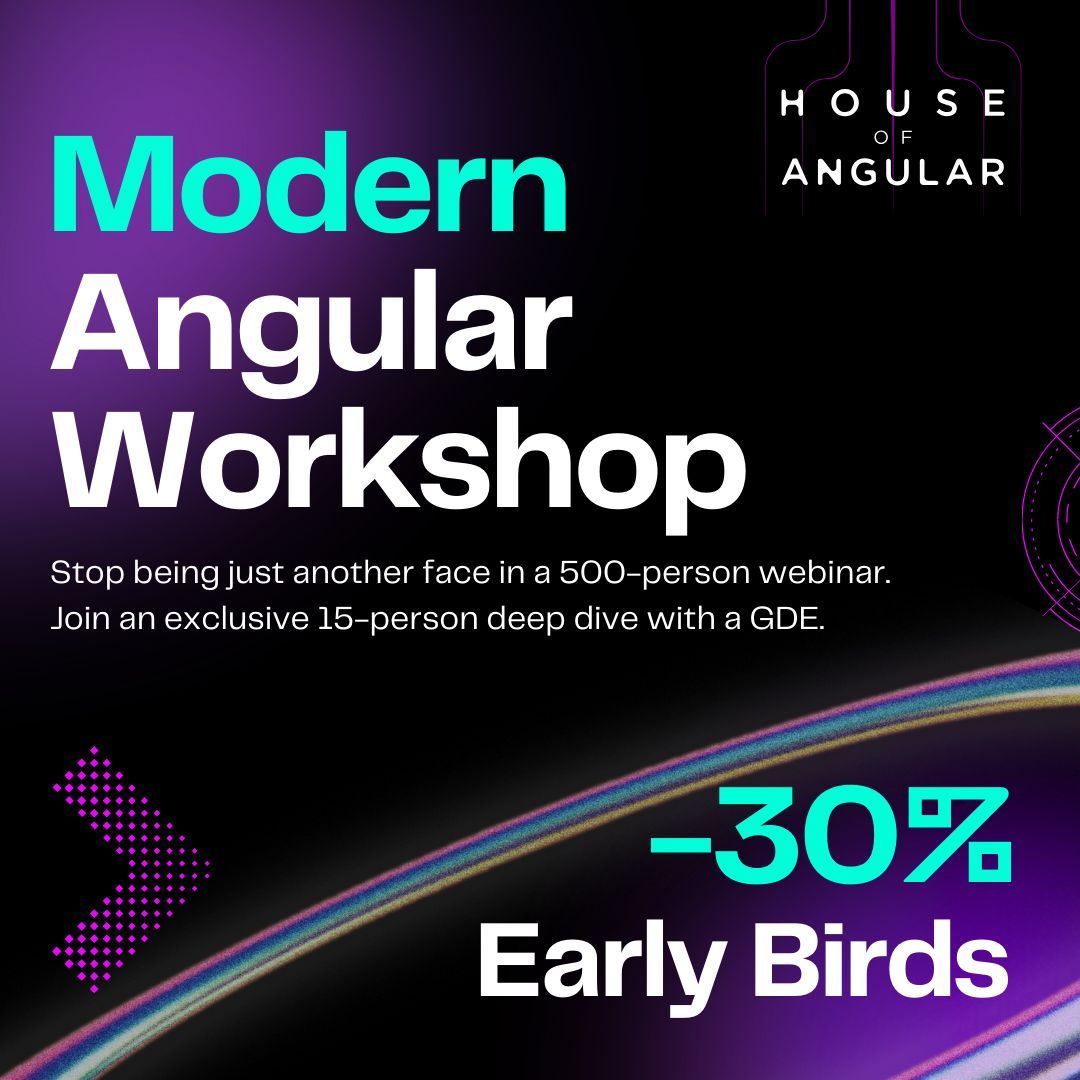 House of Angular tweet media