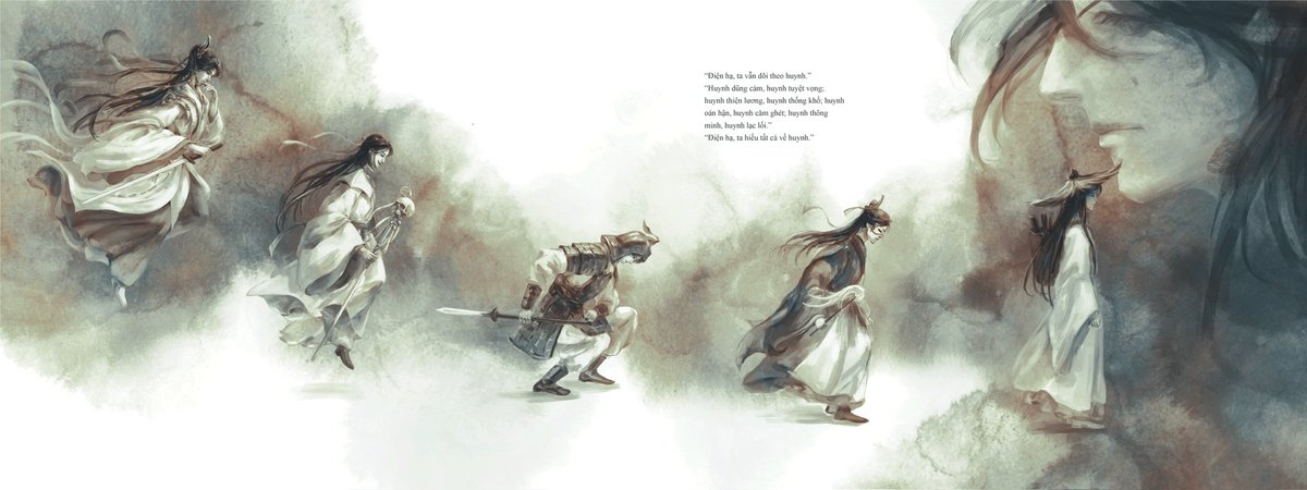 namri2802's tweet photo. Sometimes I wonder how helpless and heartbroken Hua Cheng must have felt knowing the whole story of Xie Lian's life. 
#TGCF #Hualian https://t.co/naRpR55hxd