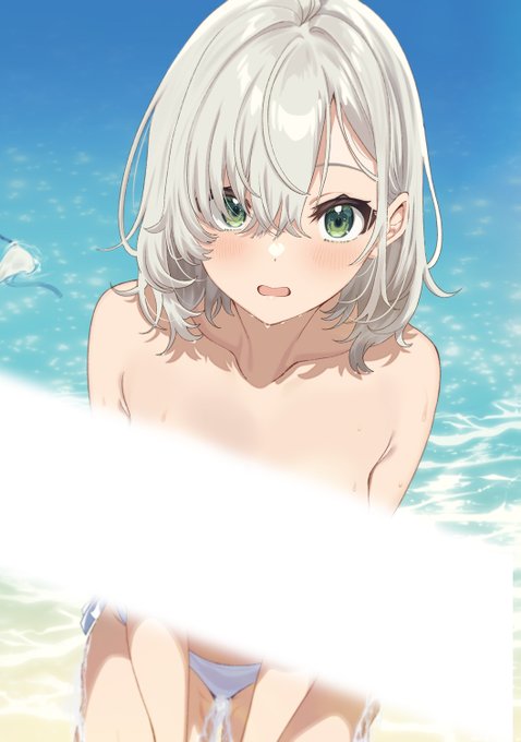 私は水着を探すから、胸を隠してくれる?

#てんちょろ 