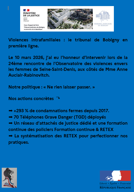 Eric MATHAIS, procureur de BOBIGNY tweet media