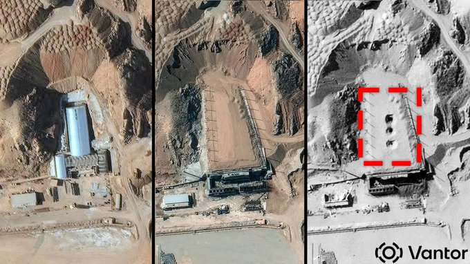 🔴 DERNIÈRE MINUTE : 🇺🇸🇮🇷 Des images satellites révèlent trois grands ...