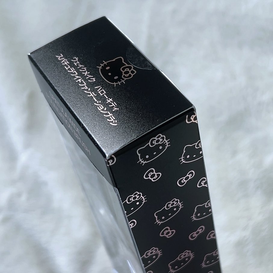 メガ割購入品🪞キティーちゃんのファンデブラシはパッケージまで可愛い🎀
