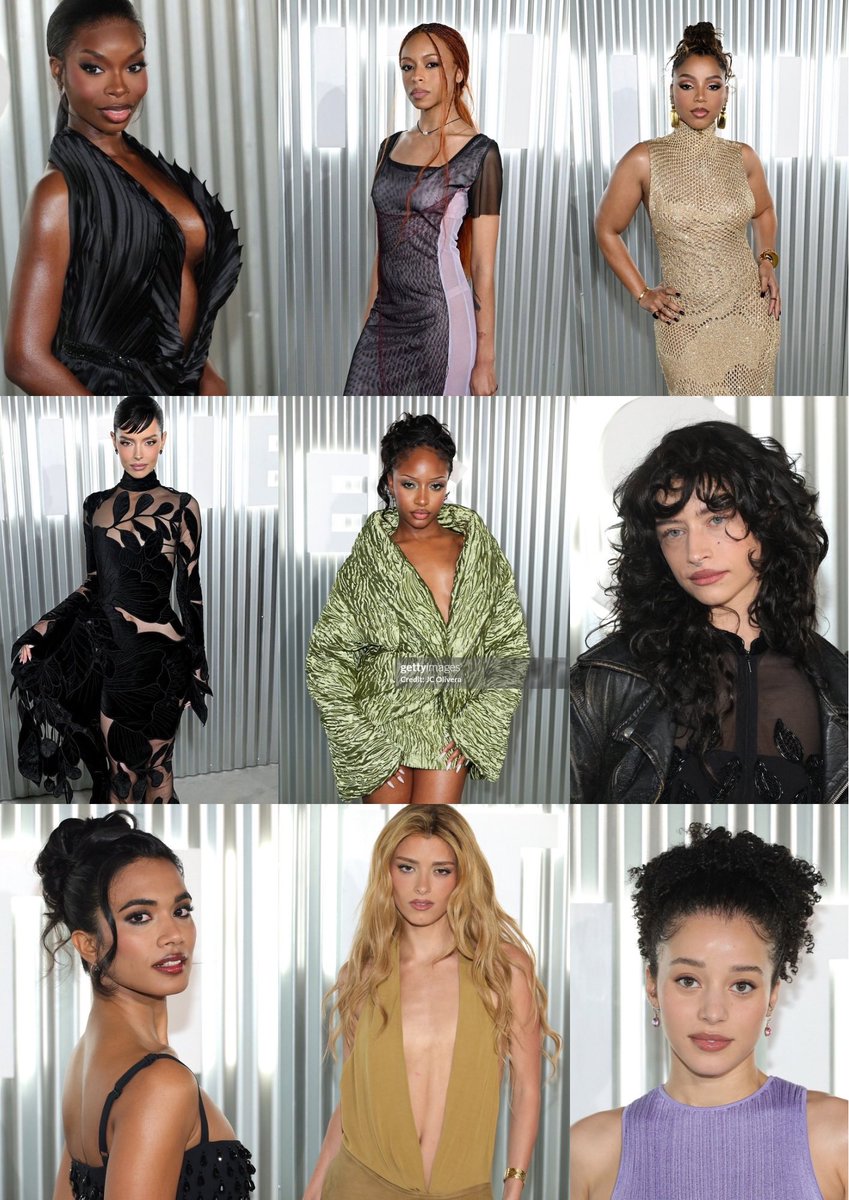 Gorgeous women at Vanity Fair’s Vanities: A Night for Young Hollywood in LA.