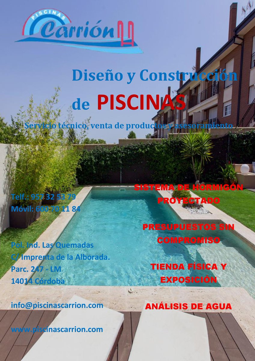 PISCINASCARRION's tweet photo. Diseño y construcción de piscinas. https://t.co/6UXjY17uIu