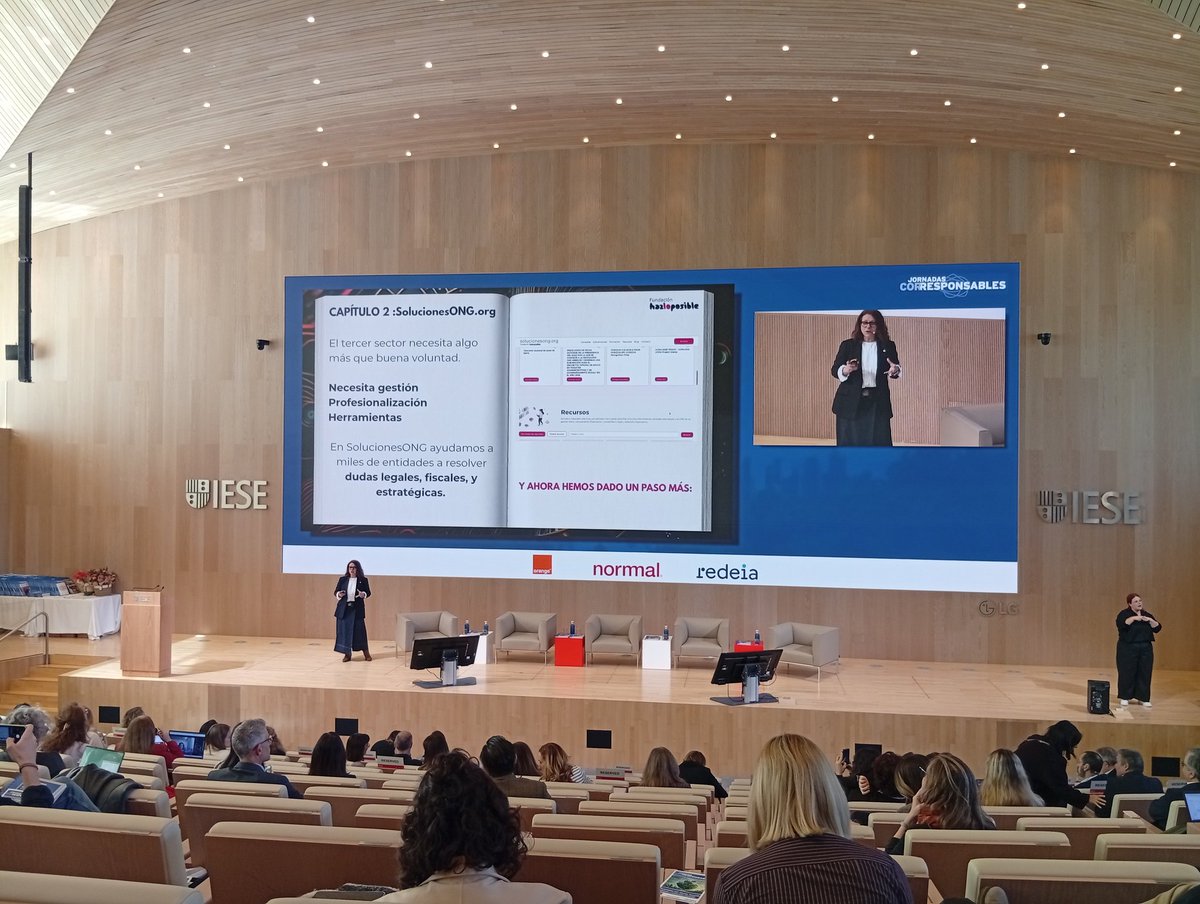 Un año más, asistimos al congreso de <a href="/Corresponsables/">Corresponsables</a> Enhorabuena por dar visibilidad a la sostenibilidad.