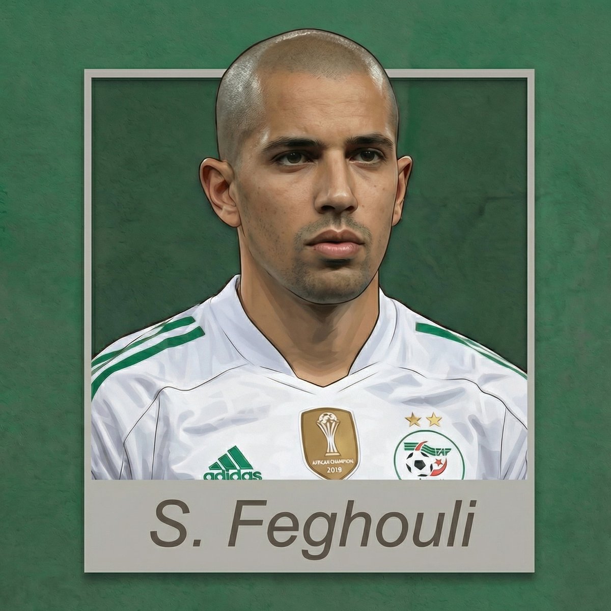 BeneddraNaim's tweet photo. 🟢 #Top5DZ — Années 2010
3️⃣ Sofiane Feghouli
1er buteur algérien en Mondial depuis 28 ans en 2014, il a aussi été élu meilleur joueur africain de Liga en 2015. 🇪🇸✨
Infatigable moteur du sacre de 2019, il est le "soldat" au grand cœur. 🇩🇿🫡
Top 3 validé pour @sffeghouli ? https://t.co/bhKMTmTZDc