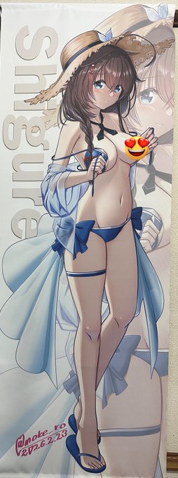 パネルじゃねぇですが #推しのパネルの展示を1枚無言で貼る 明日発送です、再生産の予定無いし在庫も無いんで予約してくれた方ラッキーですぞ