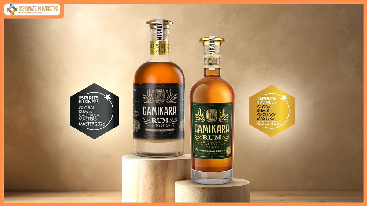 passionatemktg's tweet image. Camikara Becomes the World’s Best Indian Rum, Beats Global Rum Brands  

Read more: passionateinmarketing.com/camikara-becom… 

#Camikara #IndianRum #PremiumRum #GlobalRumAwards #IndianSpirits #RumIndustry #CraftSpirits #SugarcaneRum #SpiritsOfIndia #RumLovers #WorldRumAwards #RumAwards2026