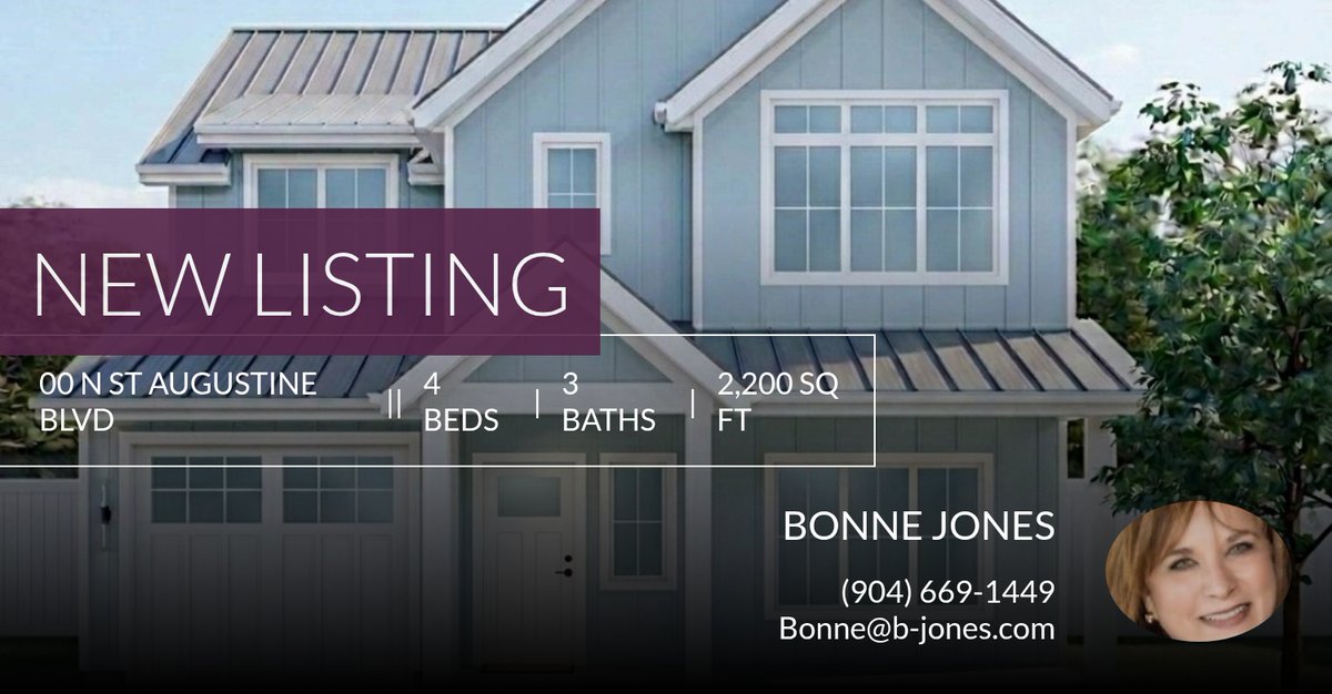 BonneJones's tweet photo. 📍 New Listing 📍 Take a look at this fantastic new property that just hit the market located at 00 N St Augustine Blvd in St Augustine. Reach out here or at (904) 669-1449 for more information

B.Jones
Berkshire Hathaway HomeS... https://t.co/bMrzvhwMXr https://t.co/uuWTcolFh5