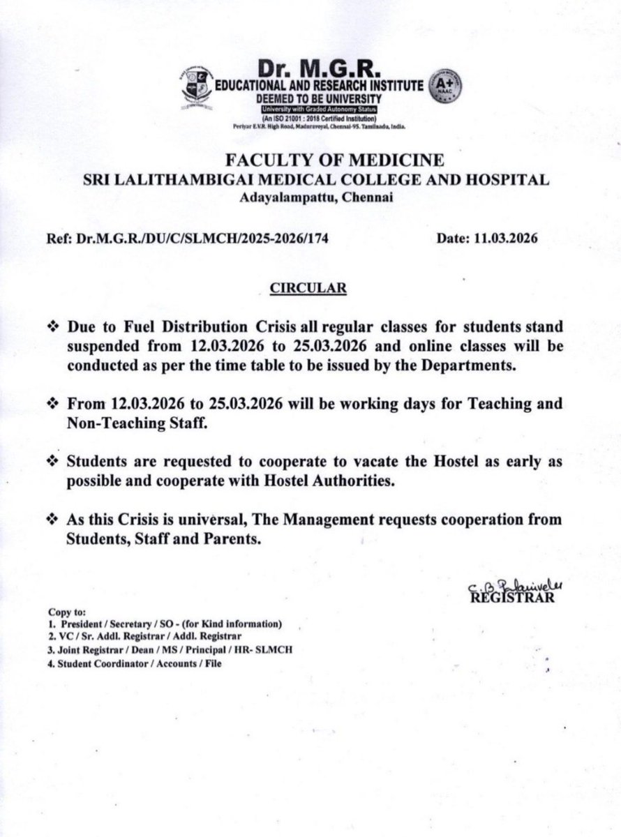 aashwinhg's tweet photo. @DMA_India15 @Amitvyas11123 @DFlex007 @JPNadda @ShubhSoalnki @doc_biceps @RahulGandhi @BJP4India Funny how 'Clinical Exposure' is a sacred, non-negotiable law for FMGs, but a suggested guideline the moment a local fuel crisis hits. 🤡

Guess the stethoscope only works offline if you have a full tank of gas in india? https://t.co/pd44C4aVqk
