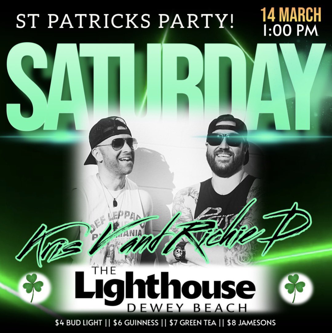 THIS WEEKEND! ☘️