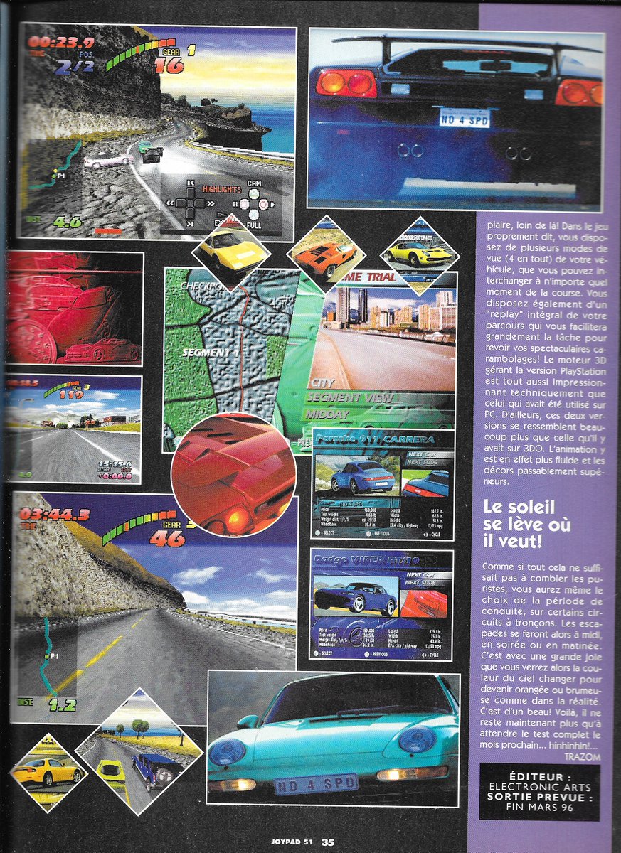 AllmightoFranky's tweet photo. On continue avec #Criticom,#InTheHunt et #NeedForSpeed sur #Playstation,puis du golf et #Shellshock sur #Saturn (aussi sur #PS1)! 3/5 https://t.co/sXuSXSNzBt
