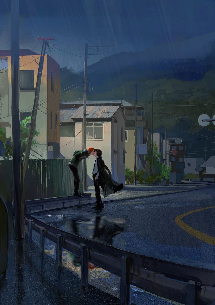 Somewhere in Japan #skk #soukoku #bsd #bsdfanart