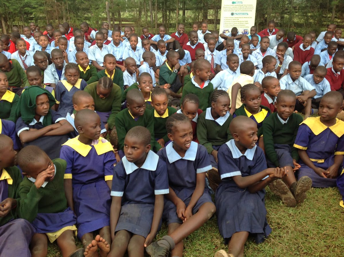 HFAW2015's tweet photo. HFAW staff held a powerful school advocacy in Nyamira County raising awareness against FGM, GBV, and teenage pregnancies. Empowering students to speak up, stay in school, and learn lifeskills. Together we say NO to harmful practices and YES to education and dignity for girls https://t.co/i6UjkkNOm4
