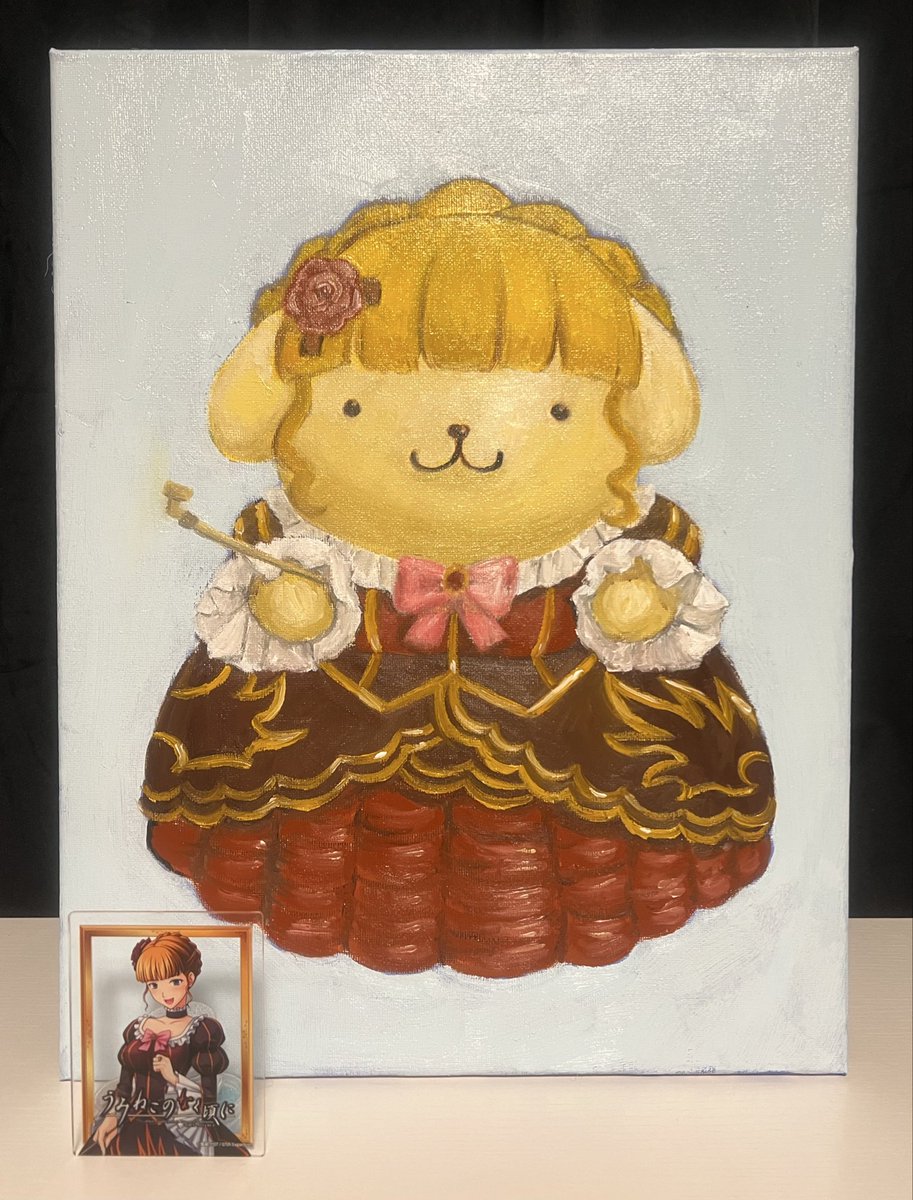 夢の中に出てきたポムポムベアトリーチェ描いてみた🍮

#うみねこFA