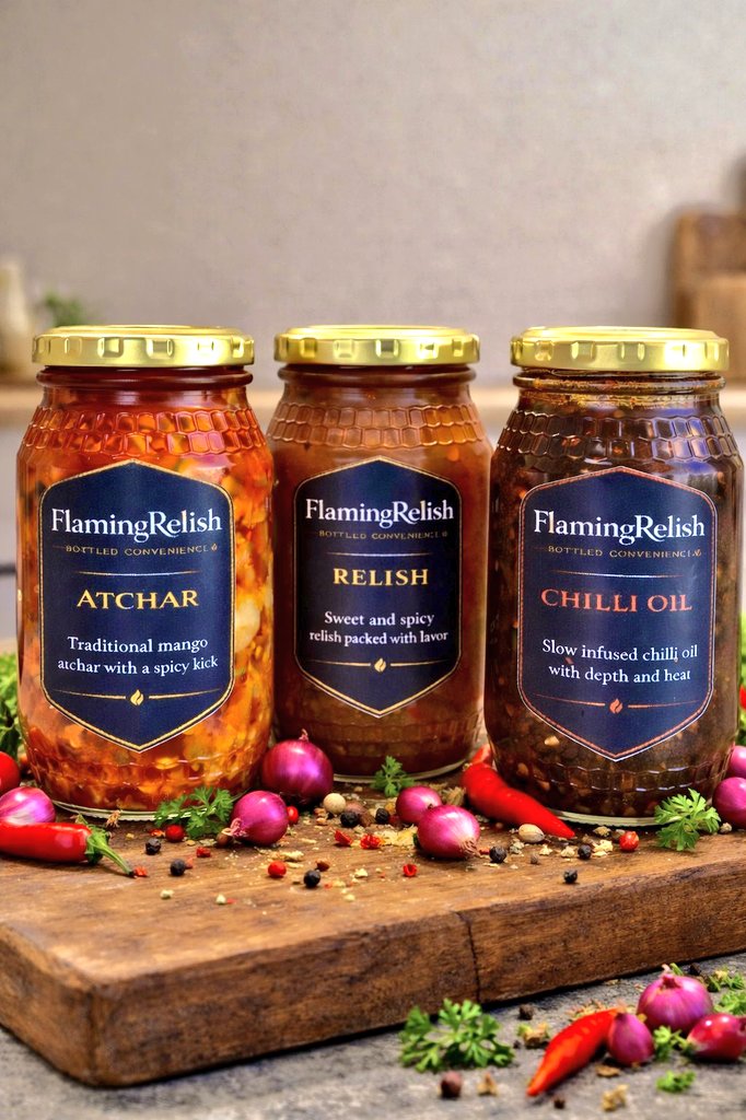 Perzarhos's tweet photo. Thank you so much 🙏
Package received 🚚 I can't wait to taste😋🙌🔥🔥

Fam you can also check them out:

1) Traditional onion & tomato🧅🍅 #FlamingRelish
2) Chilli Oil🌶️
3) Atchar🥭
4) Chimichurri,🫑

Bold flavour lives here.
Bottled Convenience!

To place your orders DM @Chris_Nkuna_

Choose collection🛒, local delivery🚚 or nationwide shipping. 🚛

Your flavour, your way.🌶️

Let's support local🙏