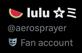 🍉 lulu ☆ミ tweet media