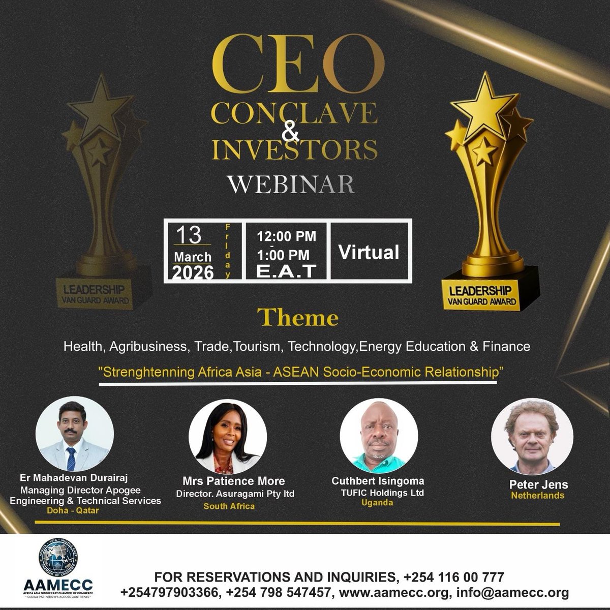 Africa Asia Chamber of Commerce (AAMECC) tweet media