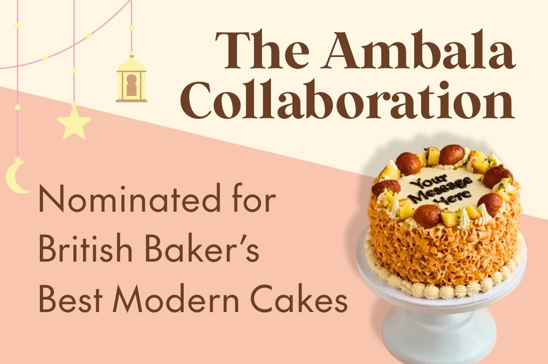 eggfreecakeuk's tweet photo. Our Gulab Jamun cake from our Eid collaboration with @AmbalaFoodsUK was nominated in @BritishBaker’s Britain’s Best Cakes award for ‘Best Modern Cakes’!
Make sure you order in time for Eid next week!
For more about our strategy, visit: https://t.co/HnZUhR66Xi
#CBOX #CakeBox https://t.co/eTdSbXruCH