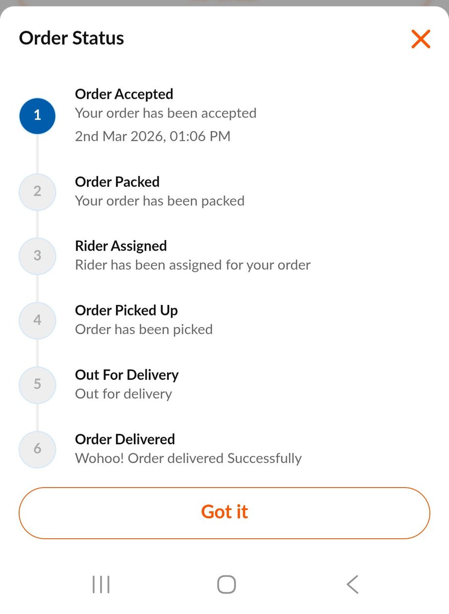 pareshsped's tweet photo. @ONDC_Official @Bajaj_Finserv Bajajfinserv ondc, Two more days of delay as requested are over. Still no update on the order status page. This is so frustrating. Will never ever order on this platform. Hope i get my refund this year. Not having much hope on getting my 2.5k rupees paid back. https://t.co/2lQFKTOdDn