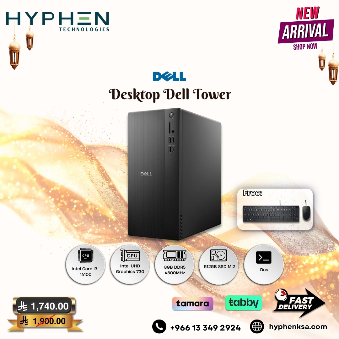 hyphenksa2025's tweet image. 🏢 DELL DESKTOP LINEUP: From everyday towers to AI-powered micro PCs and professional workstations.

👇 The lineup:

▪️ Tower (i3) 
▪️ Pro Tower (i7)
▪️ Pro Micro
▪️ Pro Max Tower T2 

📞 Call: +966 13 349 2924
🌐 Shop: hyphenksa.com
#Dell #DesktopPC #Workstation