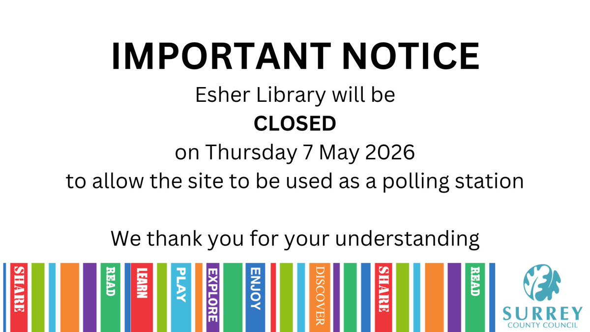 Esher Library tweet media