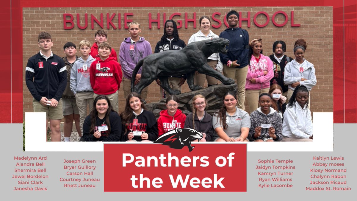 Bunkie High School tweet media